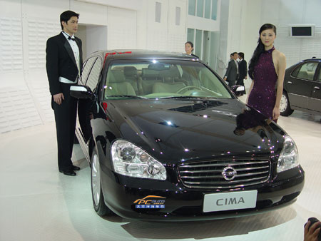 【广州车展】日产顶级豪华车CIMA(西玛)中国