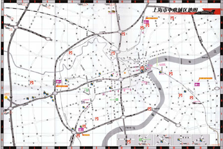 【f1上海站地图指南】上海市中心城区地图